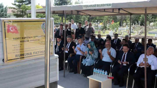 15 Temmuz şehidi mezarı başına anıldı