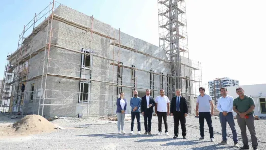 19 Mayıs Mahallesi'nde Mehmet Hisar Cami Yaz sonuna Tamamlanacak