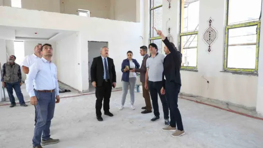 19 Mayıs Mahallesi'nde Mehmet Hisar Cami Yaz sonuna Tamamlanacak