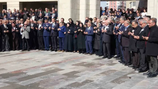 22. Dönem Kayseri Milletvekili Mustafa Duru'ya son görev
