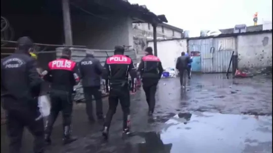 23 adrese eş zamanlı hırsızlık operasyonu: 17 gözaltı