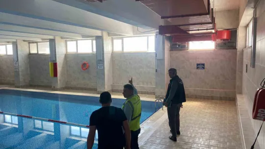 28 yüzme havuzunda bakım onarım çalışması yapıldı