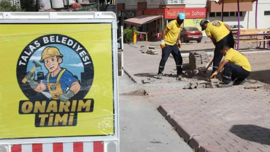 4 koldan 'onarım', daha güzel Talas