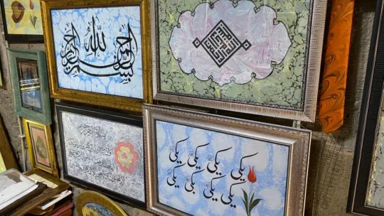 4 sanatı 1 tabloda birleştirdi