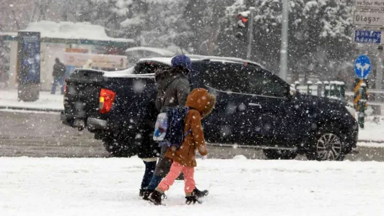 7 Yıl sonra bir ilk, Kayseri'de son 7 yılın en yüksek kar kalınlığı ölçüldü
