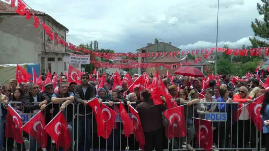 Pınarbaşı'nda konuşan Mansur Yavaş: '2 Hazran'da hak yerini bulacak'