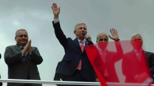 Pınarbaşı'nda konuşan Mansur Yavaş: '2 Hazran'da hak yerini bulacak'
