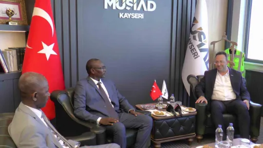Afrikalı heyetten MÜSİAD Kayseri'ye ziyaret