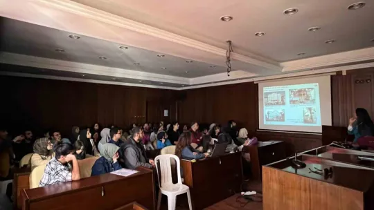 AGÜ Mimarlık Fakültesi'nden İstanbul'a teknik gezi