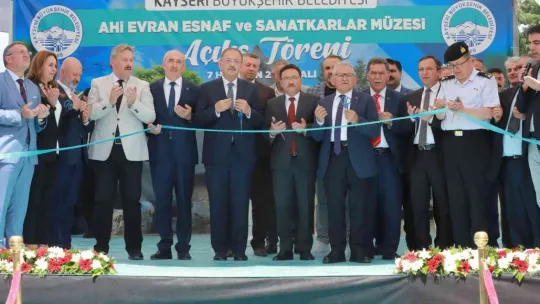 Ahi Evran Esnaf ve Sanatkarlar Müzesi ikinci kez açıldı