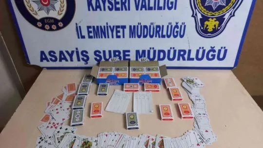 Ahlak Büro Amirliği kumarcılara göz açtırmıyor