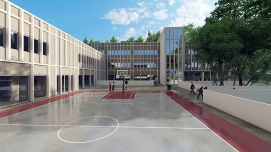 Ahmet Gönen Lisesi'ne ilk harç konuyor