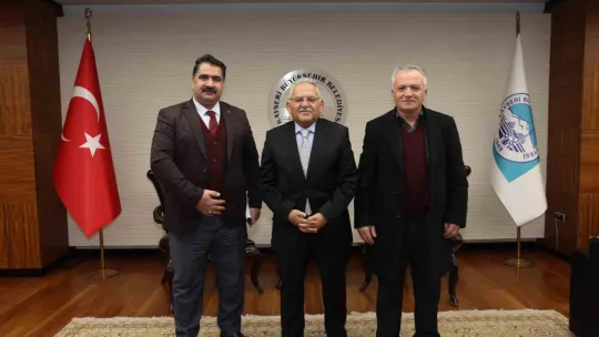 Aile Ve Sosyal Hizmetler İl Müdürü Yıldırım ile Başkan Akbıyık'tan Başkan Büyükkılıç'a, ziyaret