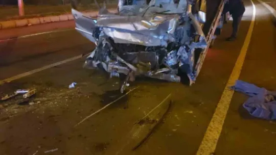 Ailesini depremden kurtardı, kazada öldü
