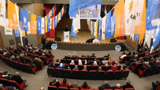 AK Parti'den Melikgazi'nin 2021 yılı hizmetlerine büyük alkış