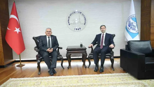 AK Parti Genel Başkan Yardımcısı Sırakaya'dan Büyükkılıç'a ziyaret