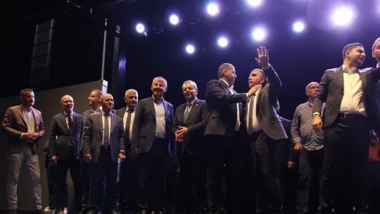AK Parti İl Teşkilatı'ndan miting öncesi MHP'ye ziyaret