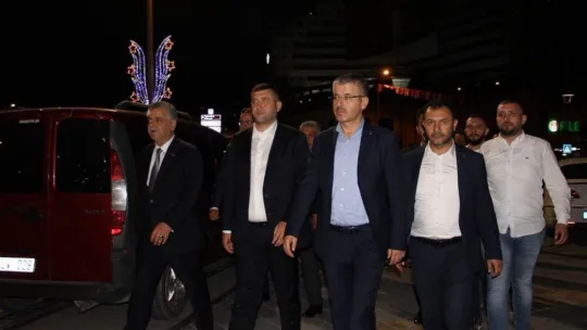 AK Parti İl Teşkilatı'ndan miting öncesi MHP'ye ziyaret