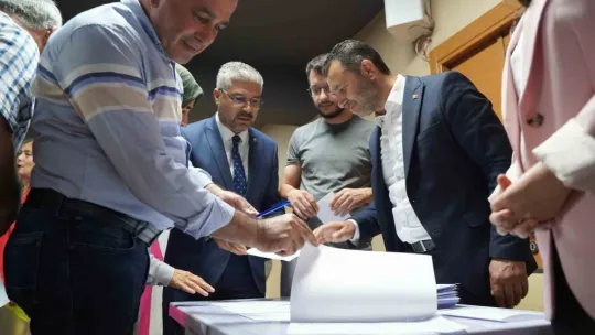AK Parti Kayseri İl Başkanlığı'nda 'temayül yoklaması'