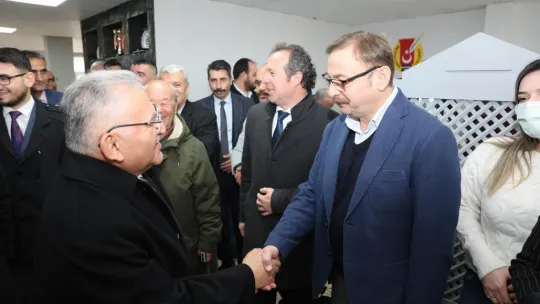 Akar ve Büyükkılıç'tan gazetecilere '10 Ocak' ziyareti
