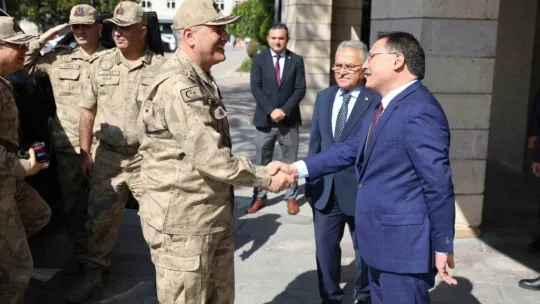 Orgeneral Ali Çardakcı Kayseri'de