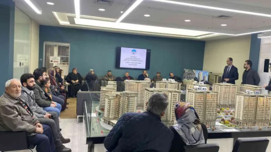 Alsancak Kentsel Dönüşüm Projesi Kura Çekilişi Yapıldı