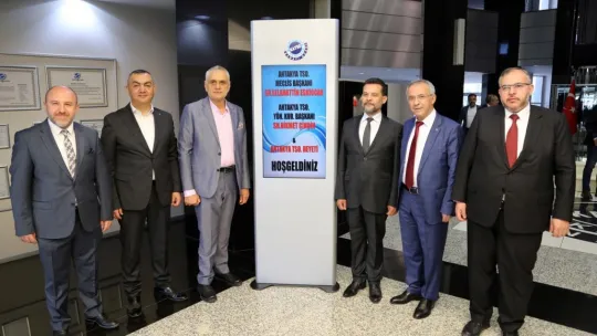 Antakya TSO'dan KAYSO'ya ziyaret