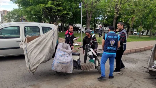 Asayiş polisinden motosiklet denetimi