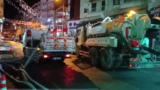Aşırı Yağış Nedeniyle Develi'de Bazı Yerleri Su Bastı