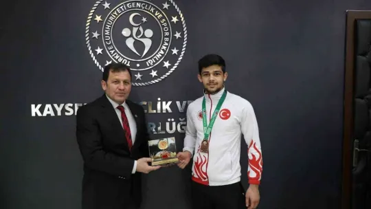 Avrupa Şampiyonlarından Ali İhsan Kabakcı'ya ziyaret