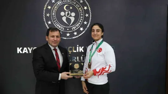 Avrupa Şampiyonlarından Ali İhsan Kabakcı'ya ziyaret