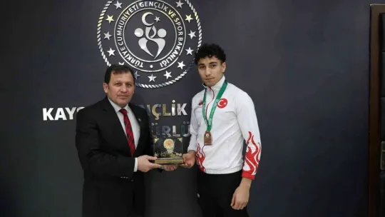 Avrupa Şampiyonlarından Ali İhsan Kabakcı'ya ziyaret