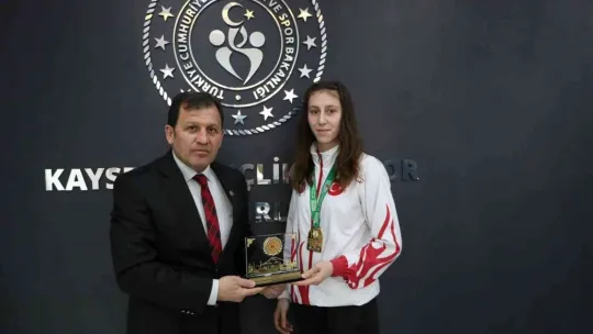 Avrupa Şampiyonlarından Ali İhsan Kabakcı'ya ziyaret