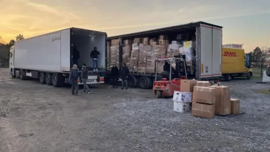 Avrupadaki Kayserililerden Deprem Bölgesi'ne Jeneratör ve Tıbbi Yardım