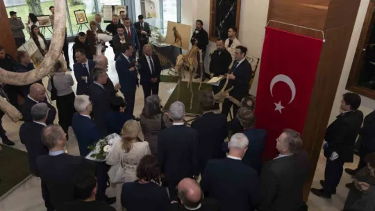Avrupalı Büyükelçiler, 7.5 milyon yıllık fosillere hayran kaldı