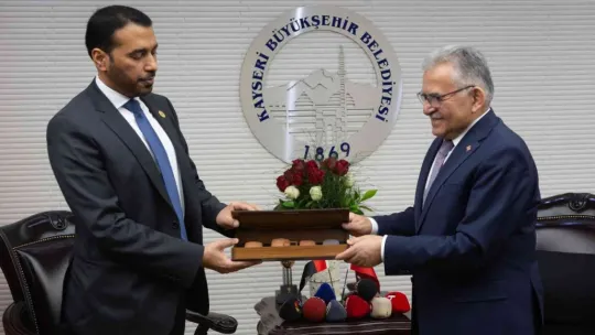 BAE Ankara Büyükelçisi'nden Başkan Büyükkılıç'a ziyaret