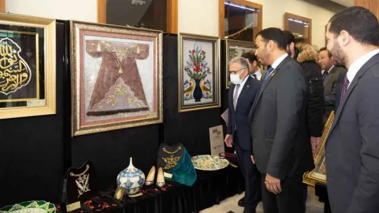 BAE Büyükelçisi'nden KAYMEK kursiyerlerine destek