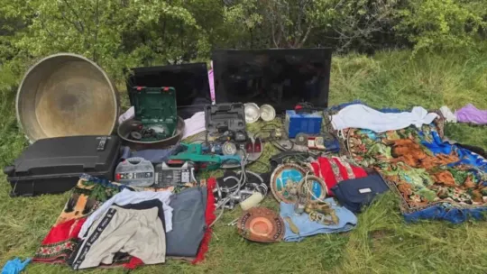 Bağ evi fareleri 460 bin liralık çalıntı malzemelerle yakalandı