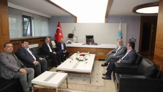 Bakan Kirişci'den Başkan Büyükkılıç'a Ziyaret