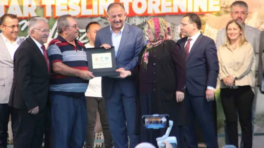 Bakan Özhaseki: '1 ve 2. derecede deprem bölgesinde bulunan bölgelerimizin oranı yüzde 66, yaşayan insan nüfusu ise yüzde 71'