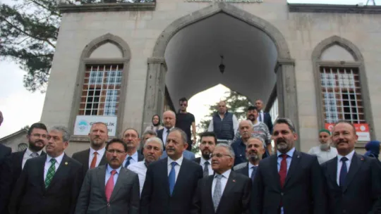 Bakan Özhaseki: Kaldığımız yerden 'bismillah'