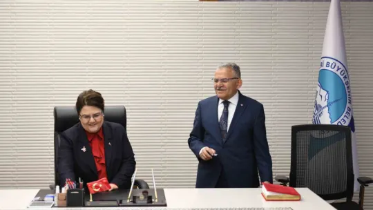 Bakan Yanık'tan Başkan Büyükkılıç'a ziyaret