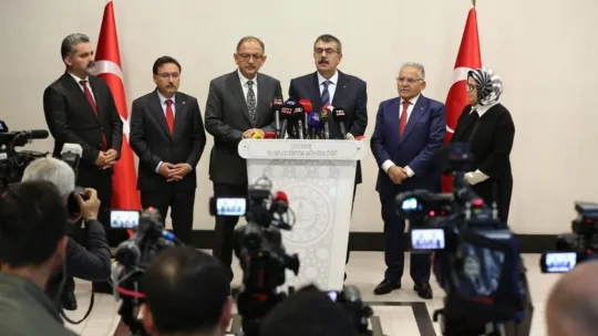 Bakanlar Özhaseki ve Tekin'in katılımı ile İl Değerlendirme Toplantısı yapıldı