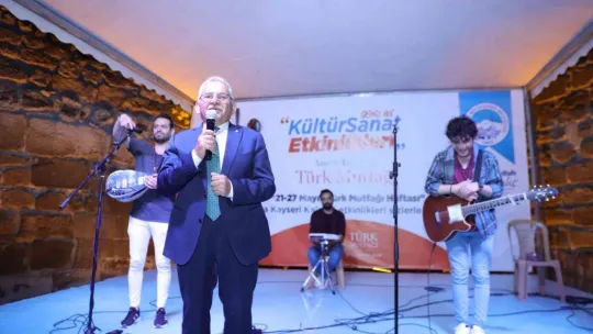 Başkan Büyükkılı. 'Asırlık Tariflerle Türk Mutfağı' etkinliğine katıldı