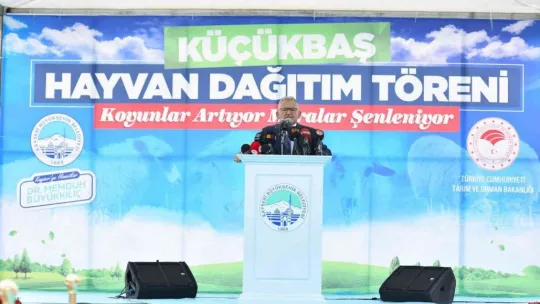 Başkan Büyükkılıç: '3 bin 200 küçükbaş dağıtacağız'