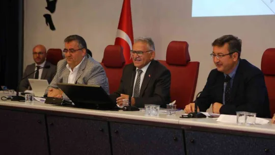 Başkan Büyükkılıç: 'Amacımız, ihtiyaca cevap vermek, insaflı ve israfsız hizmet etmek'