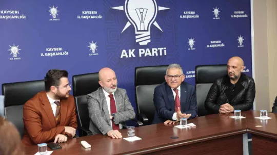 Başkan Büyükkılıç: 'Amacımız insanlığa hizmet'