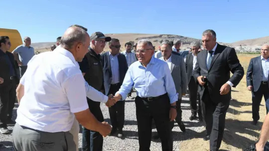Başkan Büyükkılıç: 'Aspir üretiminde Türkiye'de birinci sıraya yerleşiyoruz'