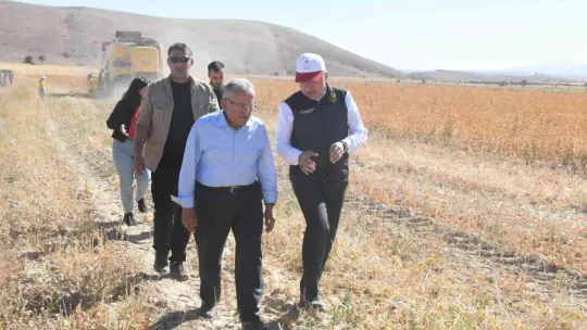 Başkan Büyükkılıç: 'Aspir üretiminde Türkiye'de birinci sıraya yerleşiyoruz'
