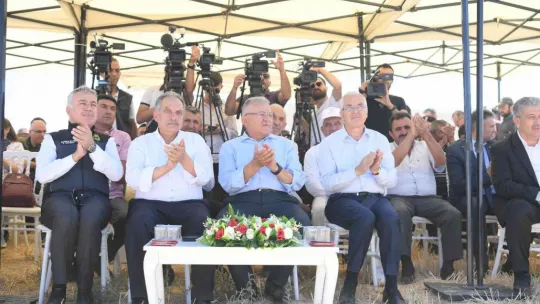 Başkan Büyükkılıç: 'Aspir üretiminde Türkiye'de birinci sıraya yerleşiyoruz'